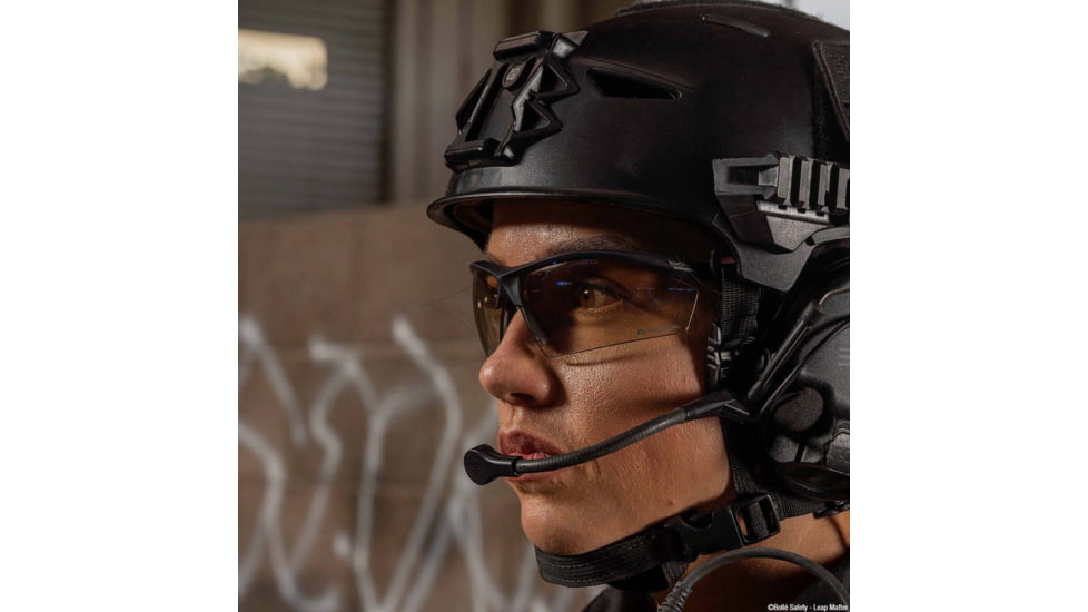 Bolle Sentinel Tactical Shooting Glasses, Matte Black Frame, Copper BSSI Lens, SENTICSP
