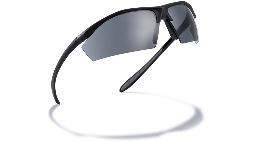 Bolle Sentinel Tactical Shooting Glasses, Matte Black Frame, Smoke BSSI Lens, SENTPSF