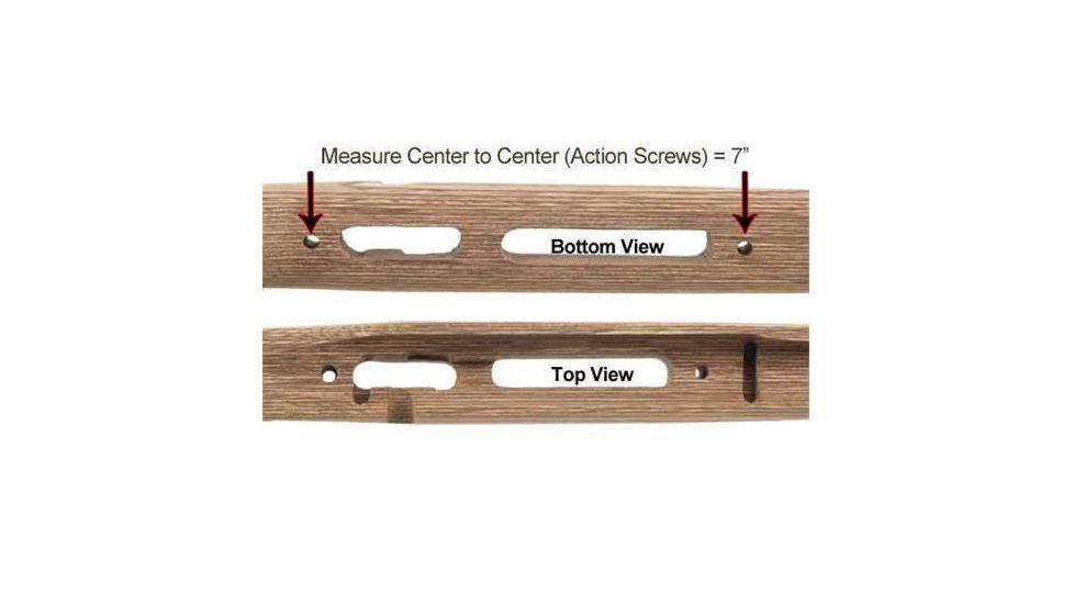 Boyds Hardwood Gunstocks Classic Mossberg Patriot Bolt Long Action Detachable Box Mag Factory Barrel Channel, Nutmeg 38B764C04111