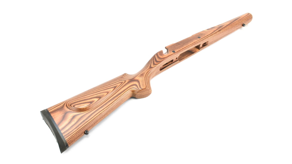 Boyds Hardwood Gunstocks Classic Ruger M77 MKII Long Action Left Hand Stock Right Hand Action Factory Barrel Channel Nutmeg Laminate Finished, 3ZA481205111