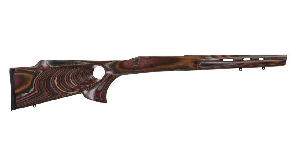 Boyds Hardwood Gunstocks Featherweight Thumbhole Weatherby VG Long Action Factory Barrel Channel Royal Jacaranda Laminate Finished, 4V4331006114