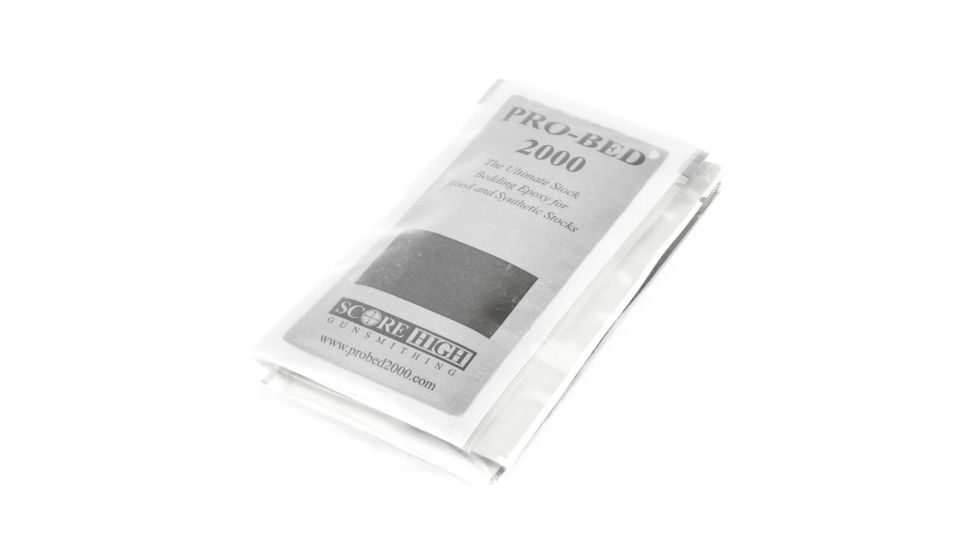 Boyds Hardwood Gunstocks Pro-Bedding Packet 2000 epoxy compound, Black, Packet, 1000718