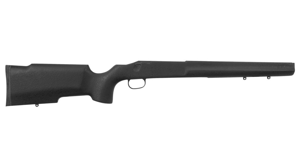 Boyds Hardwood Gunstocks Pro Varmint Savage Axis Detachable Box Mag Short Action Factory Barrel Channel Black Textured Paint, 43A374D1G203