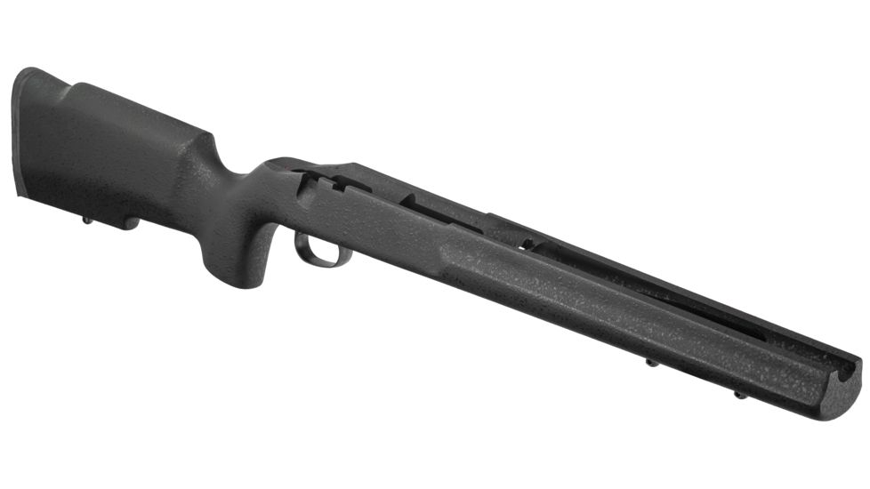 Boyds Hardwood Gunstocks Pro Varmint Savage Axis Detachable Box Mag Short Action Factory Barrel Channel Black Textured Paint, 43A374D1G203