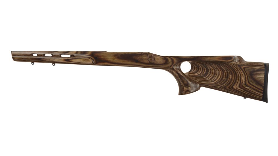 Boyds Hardwood Gunstocks Featherweight Thumbhole Mossberg 4X4 Detachable Box Magazine Short Action Left Hand Stock Right Hand Action Factory Barrel Channel Nutmeg Finished, 38A634D07111