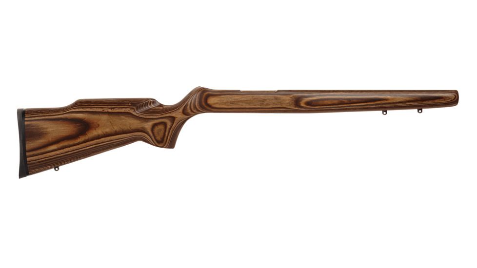 Boyds Hardwood Gunstocks Rimfire Hunter Ruger 10/22 Carbine Barrel Channel Stock Nutmeg Laminate Finished, 3Z268561A111