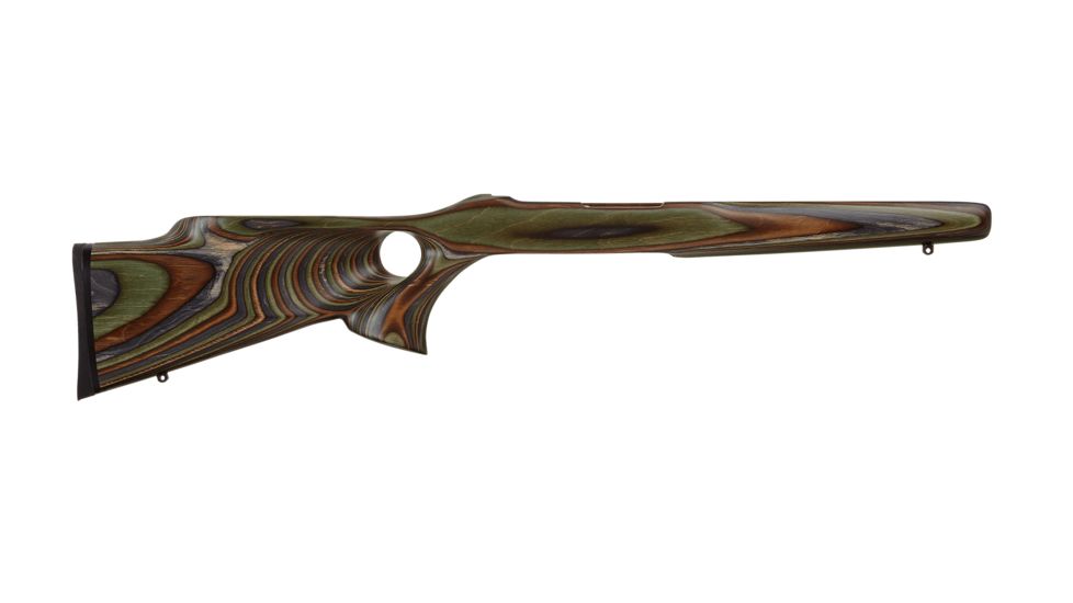 Boyds Hardwood Gunstocks Rimfire Thumbhole Magnum Research MLR-1722M .920 Barrel Channel Stock Forest Camo Finished, 2Y4051W1B110