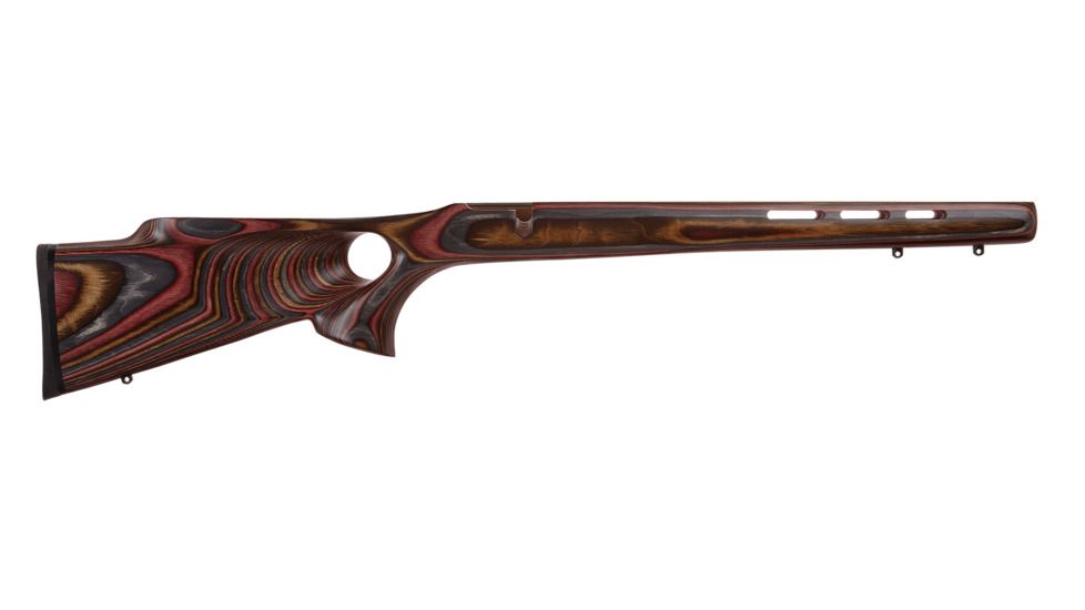 Boyds Hardwood Gunstocks Rimfire Varmint Thumbhole Savage 93E MKII Bull Barrel Channel Stock Royal Jacaranda Laminate Finished, 437261Y1C114