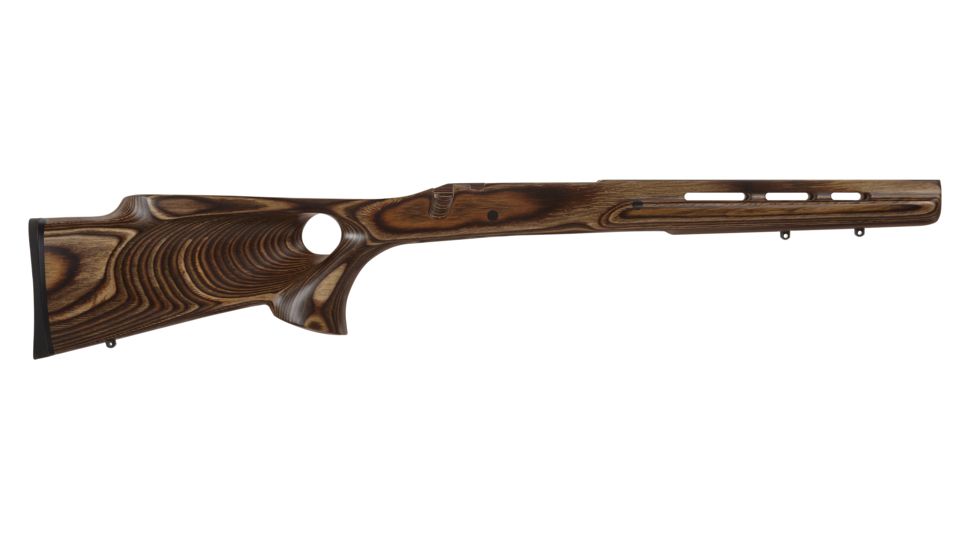 Boyds Hardwood Gunstocks Varmint Thumbhole Ruger Mini 30 Stock Nutmeg, 3ZB98521L111