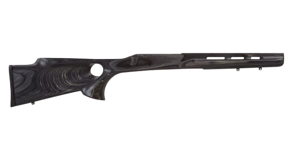 Boyds Hardwood Gunstocks Varmint Thumbhole Ruger Mini 30 Stock Pepper, 3ZB98521L112