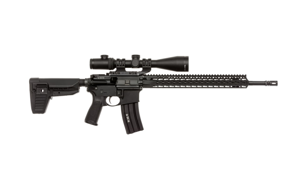 Bravo Company MFG Bcmgunfighter Stock Mod 1-sopmod-compartment, Black - BCM-GFS-MOD1-SPMD-BLK