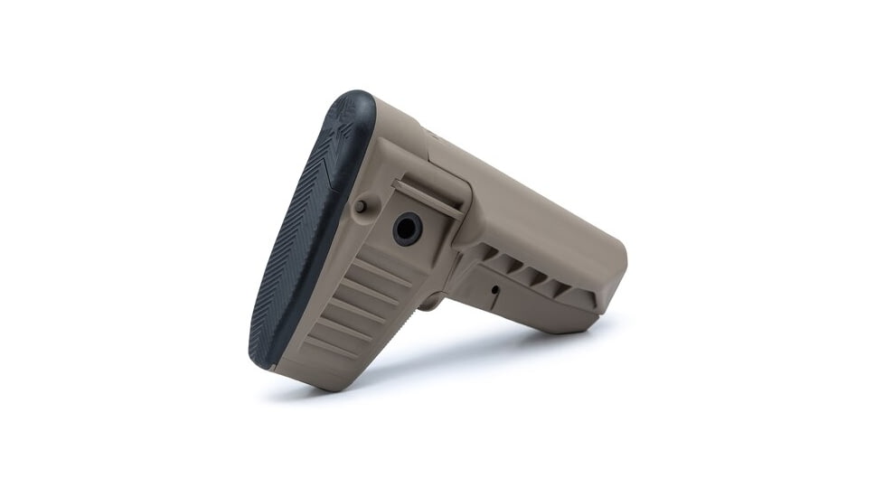 Bravo Company MFG Bcmgunfighter Stock Mod 1-sopmod-compartment, Flat Dark Earth, BCM-GFS-MOD1-SPMD-FDE, BCM-GFS-MOD1-SPMD-FDE