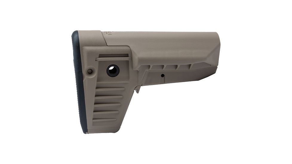 Bravo Company MFG Bcmgunfighter Stock Mod 1-sopmod-compartment, Flat Dark Earth, BCM-GFS-MOD1-SPMD-FDE, BCM-GFS-MOD1-SPMD-FDE