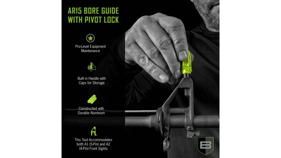 Breakthrough Clean BT-AR15FSA Sight Adjustment Tool AR-15 Black/Green