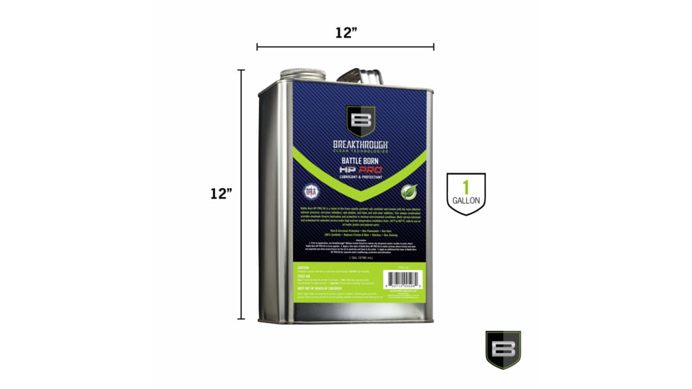 Breakthrough Clean Technologies Battle Born HP-PRO Oil 1 Gallon Can, HPPRO-1GL