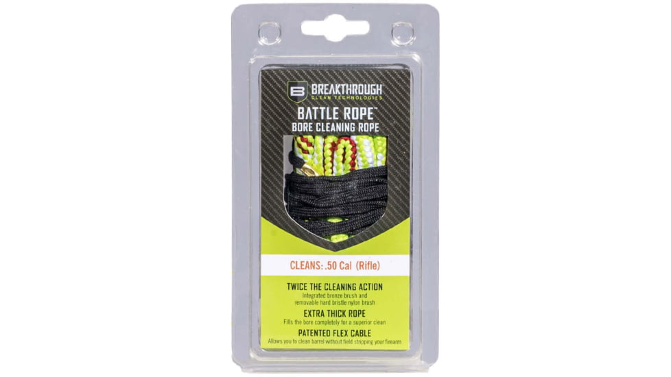 Breakthrough Clean Technologies Battle Rope - .50 Cal, Rifle, Cleaning Kit, BR-50R