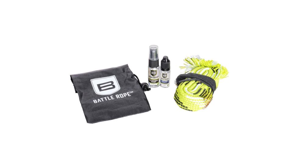 Breakthrough Clean Technologies Battle Rope Kit with Mini Size Bottles and Bag - 12 Gauge BT-BRFS-12G