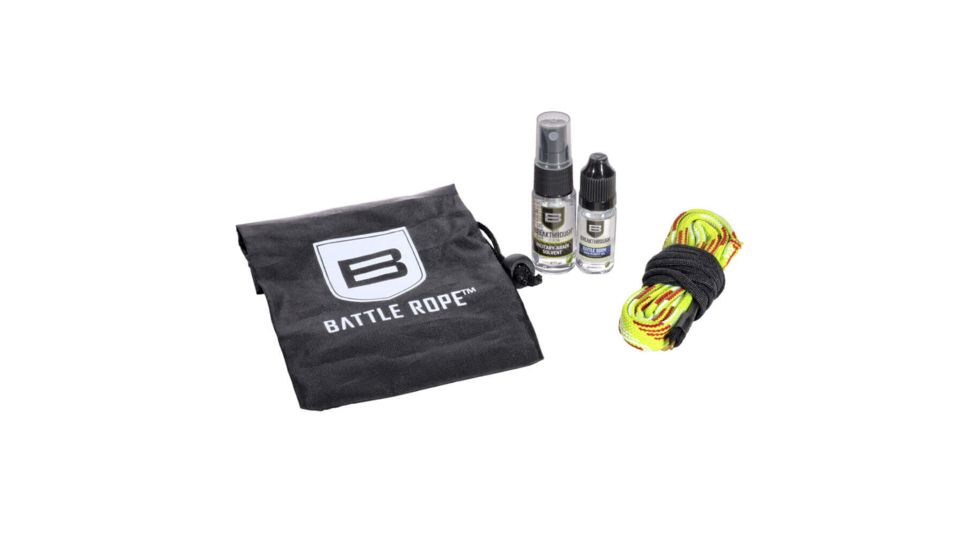 Breakthrough Clean Technologies Battle Rope Kit with Mini Size Bottles and Bag- .243 cal / 6mm, Rifle BT-BRFS-243R