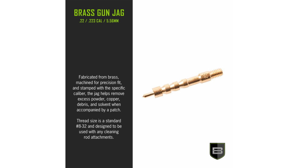 Breakthrough Clean Technologies Brass Cleaning Jag .22 Cal/223Cal/5.56mm, BT-22BJ