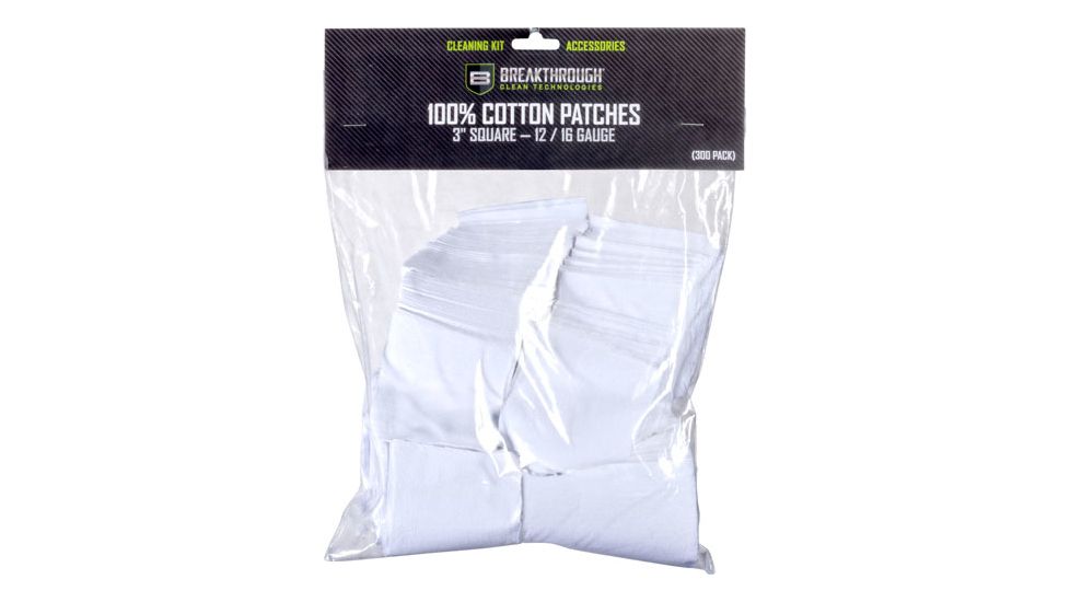 Breakthrough Clean Technologies Breakthrough Cleaning Patches 3'' Square .12/.16 Ga 300 Pck