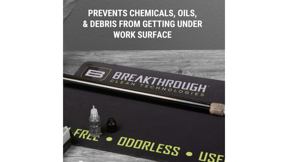 Breakthrough Clean Technologies Clean Rubber Gun Mat - 12x 36, Rifle, BT-RGM-R