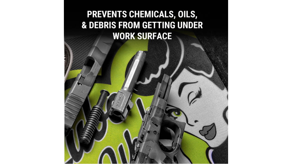 Breakthrough Clean Technologies Clean Rubber Gun Mat - 12x 36, Rifle, BT-RGM-R