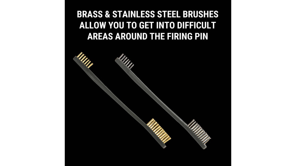 Breakthrough Clean Technologies Double Ended Brush, 4 Pack, BT-DEB-4PK