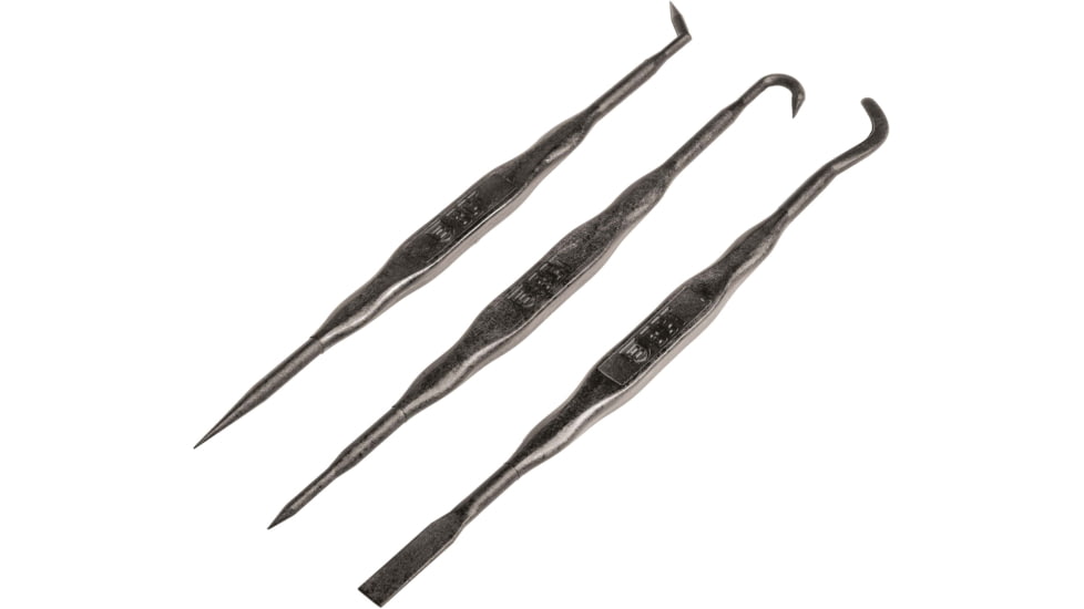 Breakthrough Clean Technologies Double Ended Fiber Reinforced Polymer Picks - 3 Pack with Vinyl Pouch, BT-FRPP-3PK