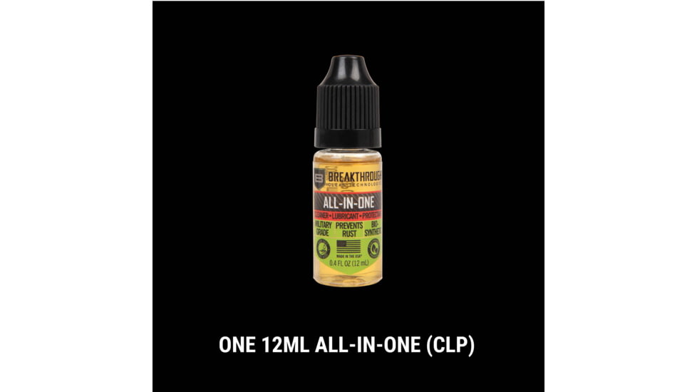 Breakthrough Clean Technologies GI Field Cleaning Kit, AR-15/M16/M4 Cleaning Kit w/BB All-in-One CLP, 8-36 Thread, Camo, BT-GI-AR15