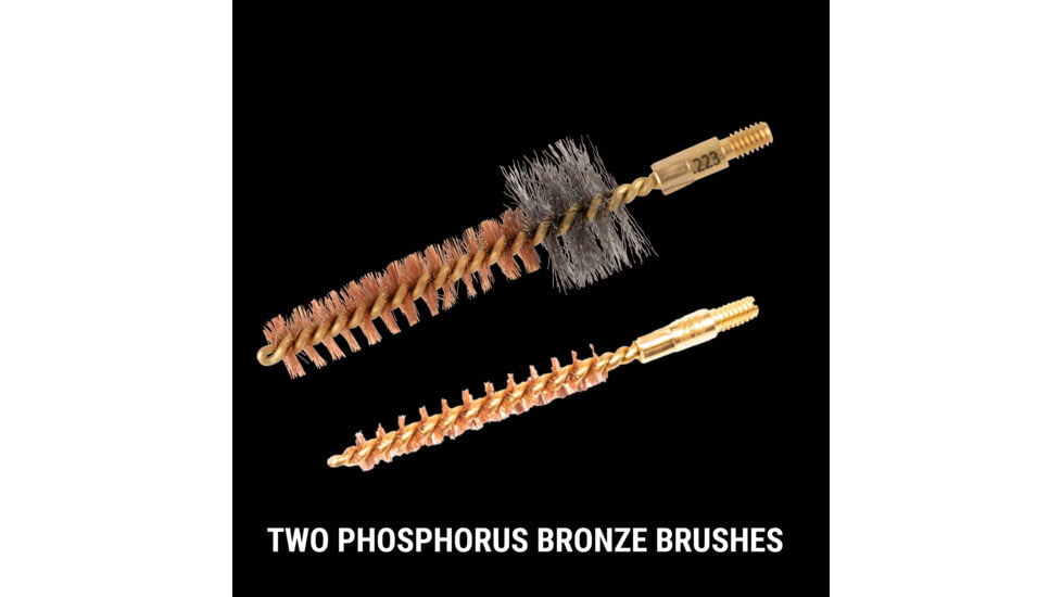 Breakthrough Clean Technologies GI Field Cleaning Kit, AR-15/M16/M4 Cleaning Kit w/BB All-in-One CLP, 8-36 Thread, Camo, BT-GI-AR15