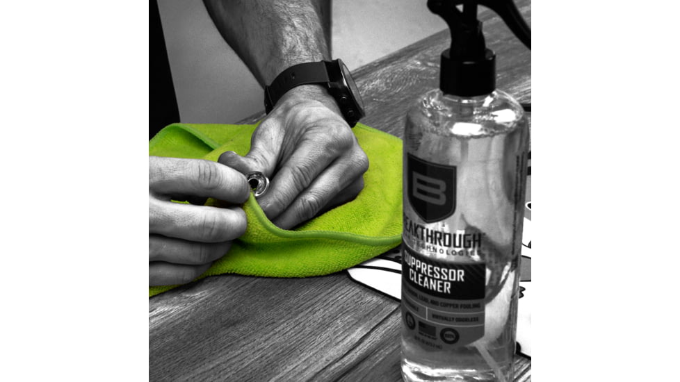 Breakthrough Clean Technologies Green Microfiber Towel - 2 Pack, BT-MFT-2PK