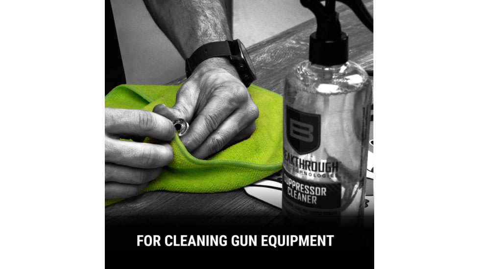 Breakthrough Clean Technologies Green Microfiber Towel - 2 Pack, BT-MFT-2PK