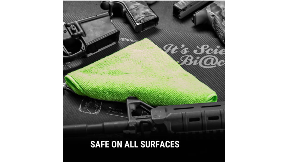 Breakthrough Clean Technologies Green Microfiber Towel - 2 Pack, BT-MFT-2PK