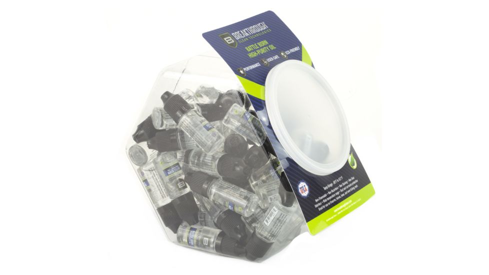 Breakthrough Clean Technologies Lubricant Perservative .4 oz, Pack of 50, .4oz, BCTBTO-12ML-HEX