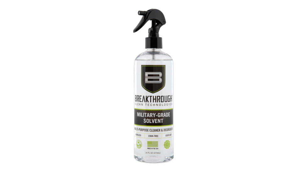 Breakthrough Clean Technologies Military-Grade Solvent Spray, 16 Ounce, BTS-16OZ