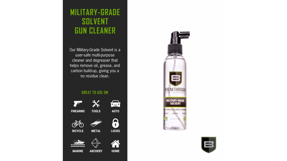 Breakthrough Clean Technologies Military-Grade Solvent Spray, 6 Ounce, BTS-6OZ
