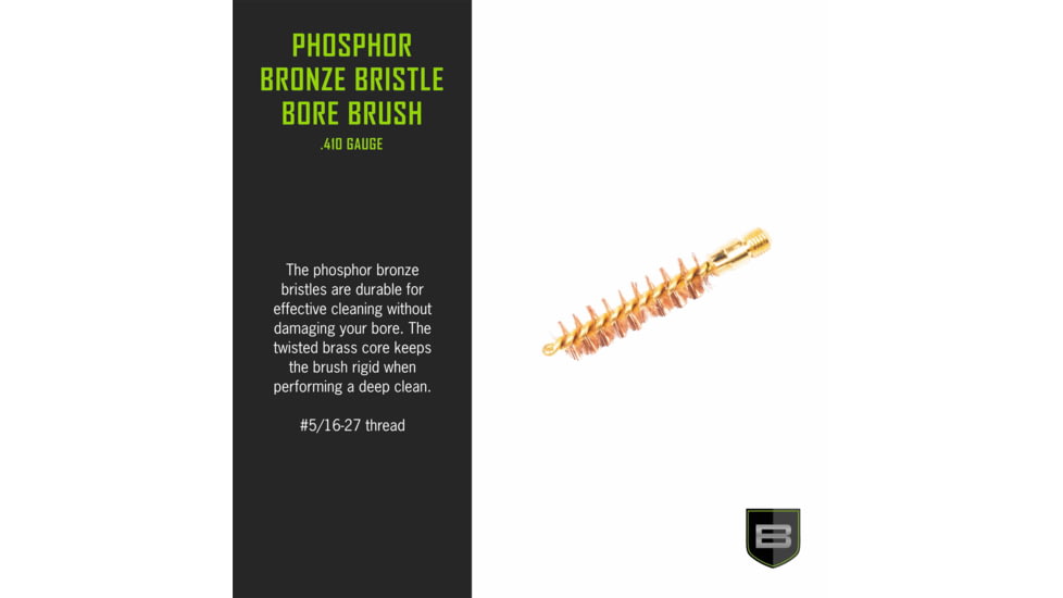 Breakthrough Clean Technologies Phosphorus Bronze Bore Brush, 410 Bore, BT-410BPBBB