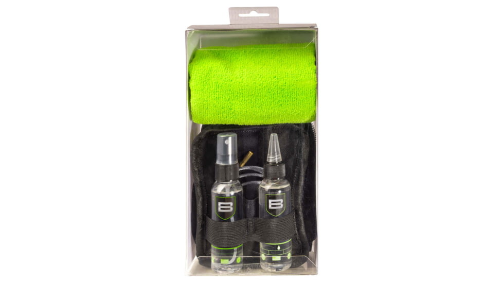 Breakthrough Clean Technologies Pull Through Cleaning Kit for Pistols, .22 cal thru .45 cal, Black, BT-QWIC-P-BLK