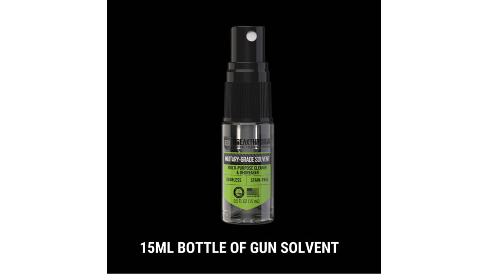 Breakthrough Clean Technologies Shield Series Cable Pull-Through Cleaning Kit, .223, .30 Caliber &amp; 9mm, Black/Gray, BT-MEVA-MIL