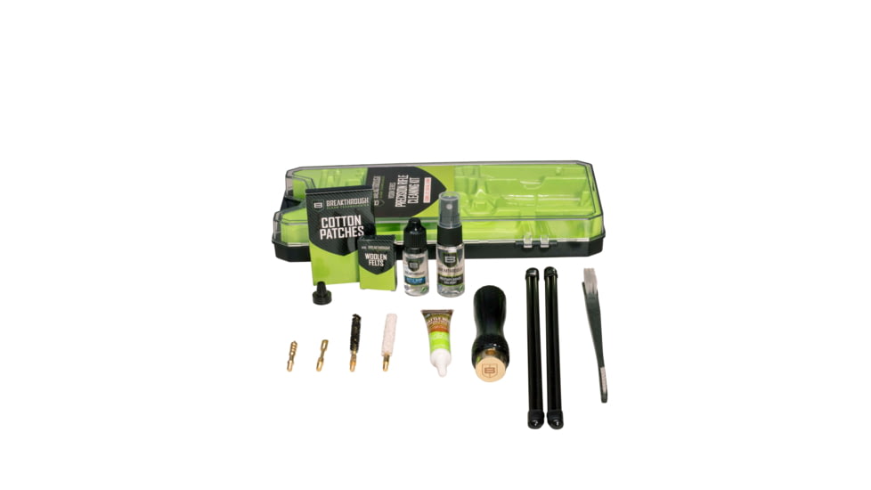 Breakthrough Clean Technologies Vision Series Hard-Case Precision Rifle Cleaning Kit, .25 Caliber/6.5mm, BT-CCC-25R