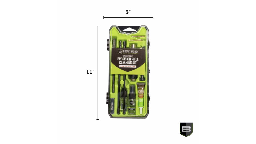 Breakthrough Clean Technologies Vision Series Hard-Case Precision Rifle Cleaning Kit, .270 Caliber/.284 Caliber/7mm, BT-CCC-270R