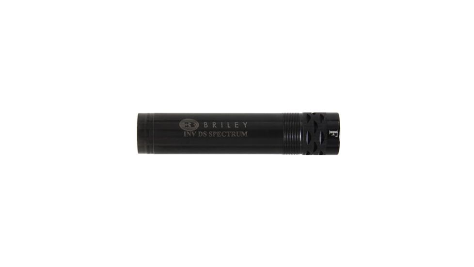 Briley Browning Invector DS Spectrum Black Oxide Ported Choke, 12 Gauge Cylinder IDSSBP12CYL