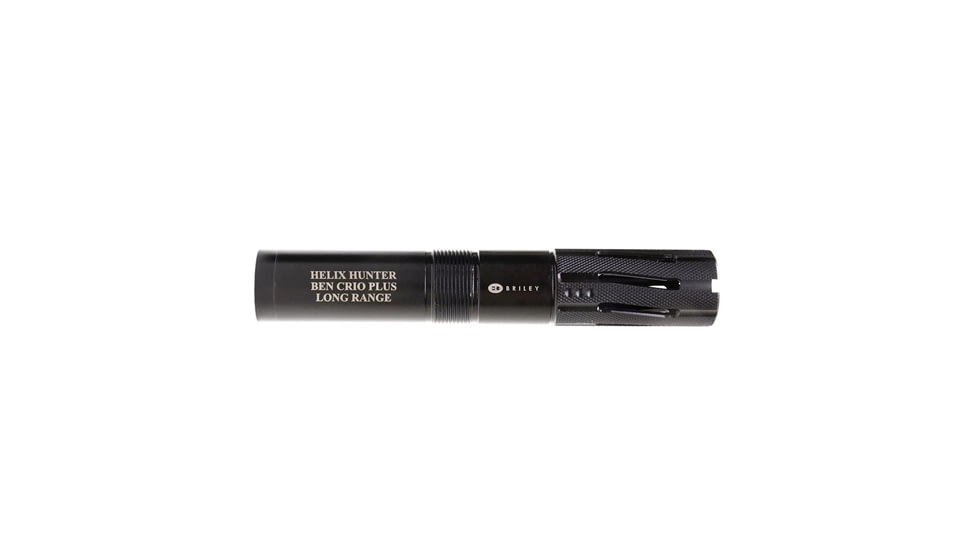 Briley Crio Plus Helix Hunter 20 Gauge Choke Tube, Benelli, Long Range, Black, BCPHH20L