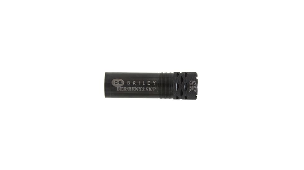 Briley Mobil Ported 12 Gauge Choke, Black Oxide, Cylinder, BERX2BP12CY