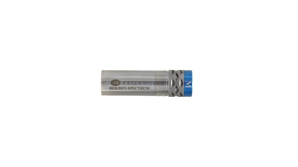 Briley Mobil Spectrum Ported 12 Gauge Choke, Silver, Cylinder, BERSP12CY