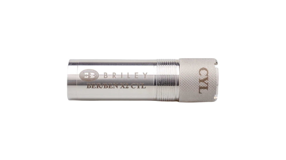 Briley Mobil Extended 12 Gauge Choke, Silver, Cylinder, BERX212CY