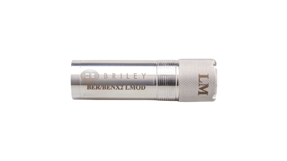 Briley Mobil Extended 12 Gauge Choke, Silver, Light Modifird, BERX212LM