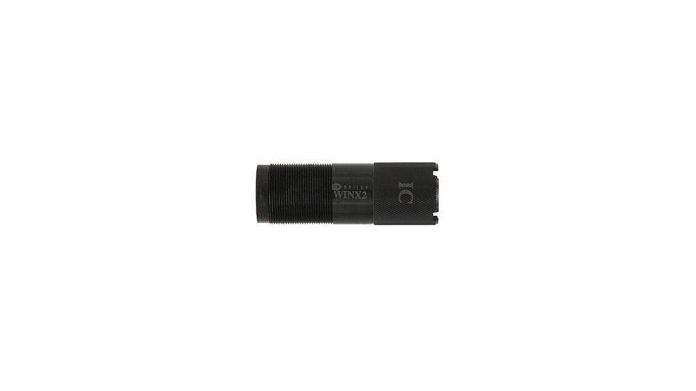 Briley Winchester Win Choke Extended Black Oxide, 12 Gauge Cylinder .000 WINX2B12CYL