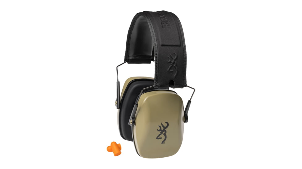 Browning Buckmark Iii Hearing Protector Fldbl Nrr 27db Fde