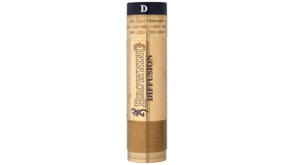 Browning Diana Extended Choke Tube, Titanium Nitride, Black Band - Spreader, 12 Gauge, Constriction Helically Rifled